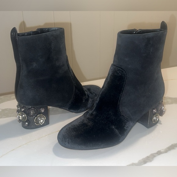 COACH Juliet Suede Ankle Bootie - Picture 4 of 11